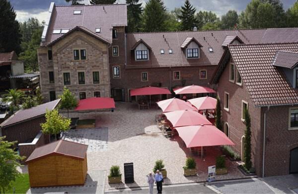 Quadratische Sonnenschirme