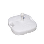 Sonnenschirm Ständer weiß