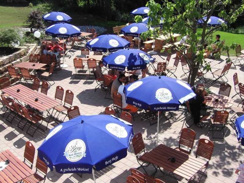 Sonnenschirm für Gastronomie