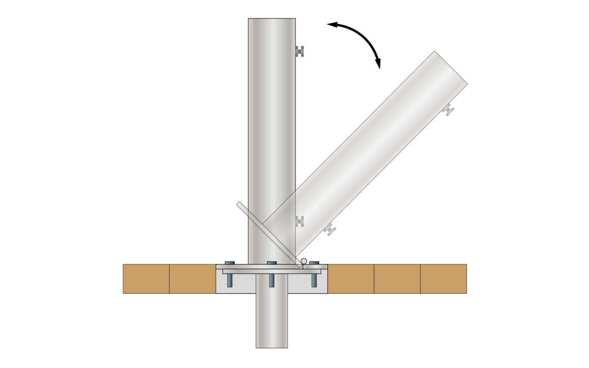 Bodenhülse für | Gastro-Star Sonnenschirm – Bild 8