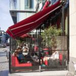 Vitus Windschutz-System flexible für die Gastronomie