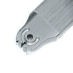 Zelt Sonnenschirm Detail gefräste Endstücke aus Aluminium