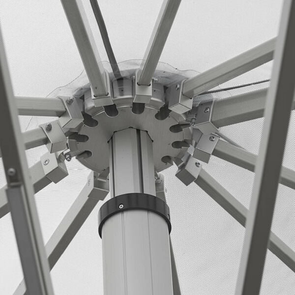 Zeltsonnenschirm Detailfoto