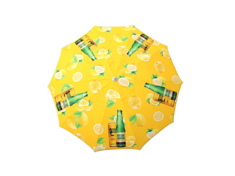 Werbeline Sonnenschirm WEBA Natur Radler