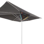 Sonnenschirm Werbung mit Sunbanner von WEBA Lume-1 pro