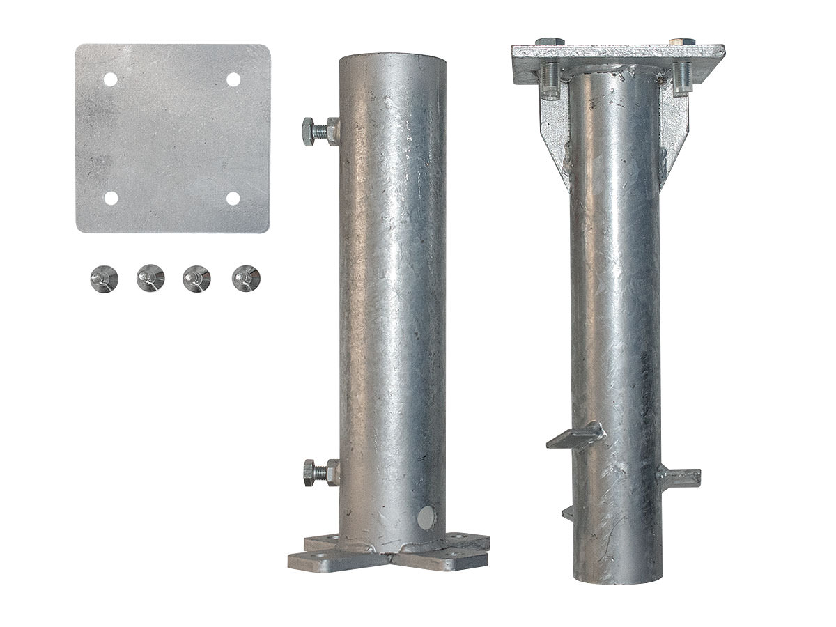 Sonnenschirm Mast Bodenhülse zum Einbetonieren Set