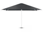 Image-Line-Push Gastro-Sonnenschirm mit Schiebetechnik Dunkelgrau mit Weißem Gestell