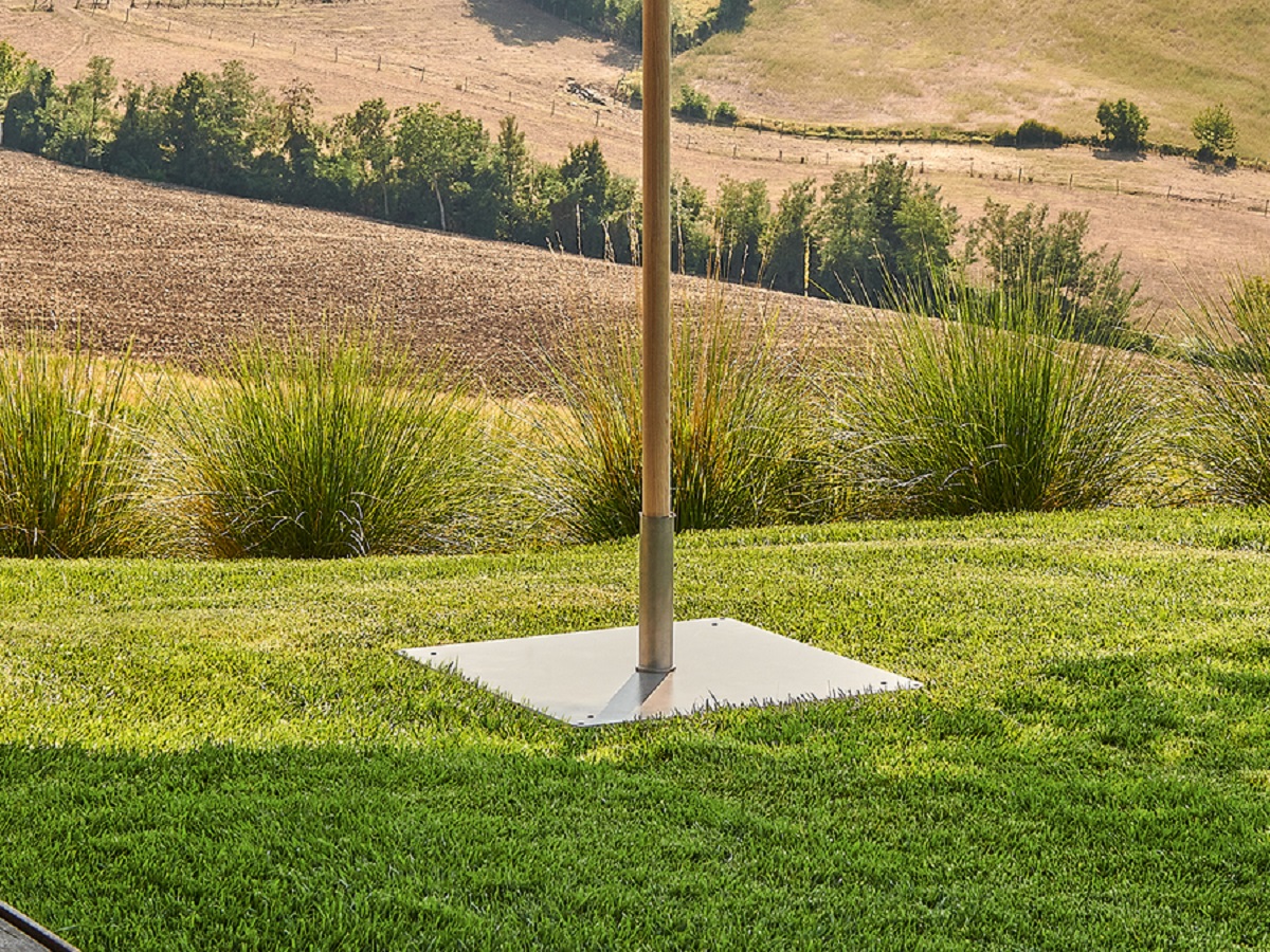 Weishaeupl Bodenplatte aus Stahl