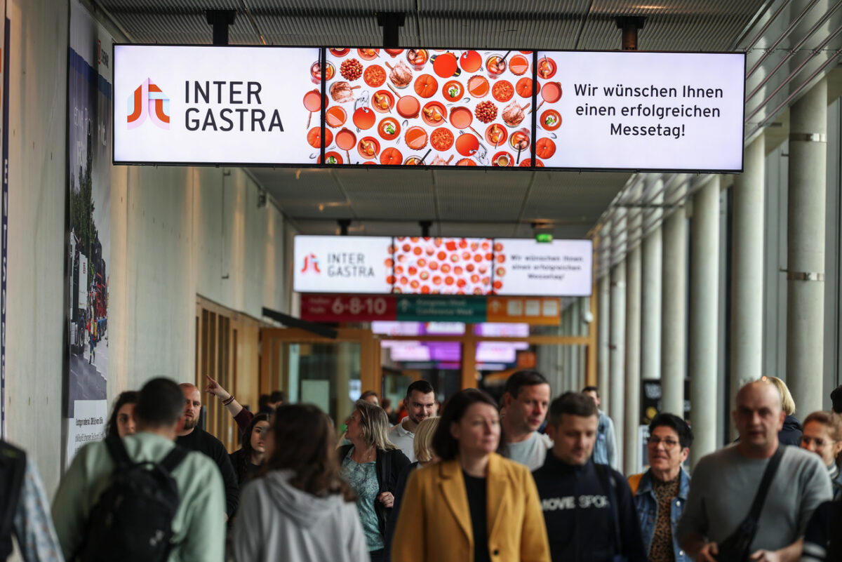 Intergastra 2026: Einblick in die Produktwelt von WEBA! intergastra messe gang