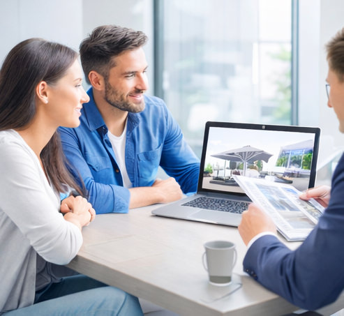 Beratung und Aufmaß für Sonnenschirme und Beschattungssysteme