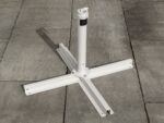 Sonnenschirm Standkreuz weiß EVO-Line WEBA