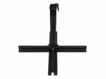 Standkreuz Ø 60 mm schwarz